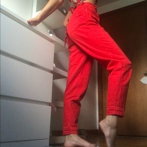 High-Waisted Mom Jeans